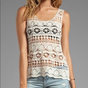 Knit Tank In Cream